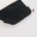 HERMES Tote Bag Canvas 4 Set Gray Black Auth ti3899-23