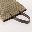 GUCCI GG Canvas Shoulder Bag Nylon 3 Set Beige Black Auth ti3900-5