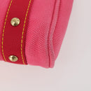 LOUIS VUITTON Belt Canvas Leather 2 Set Pink Beige LV Auth ti3901-7