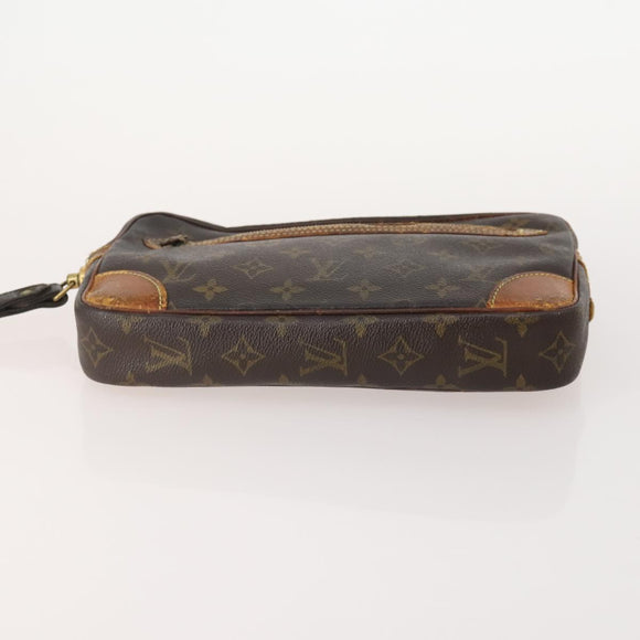 LOUIS VUITTON Monogram Pouch 2 Set LV Auth ti3902