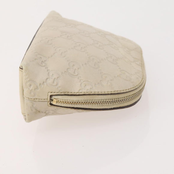 GUCCI GG Supreme Shoulder Bag PVC 3 Set Beige Brown Auth ti3903