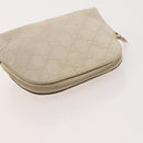 GUCCI GG Supreme Shoulder Bag PVC 3 Set Beige Brown Auth ti3903-18