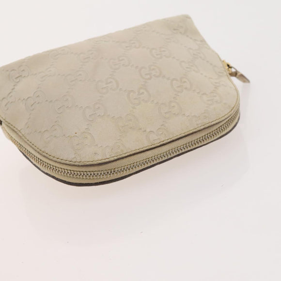 GUCCI GG Supreme Shoulder Bag PVC 3 Set Beige Brown Auth ti3903
