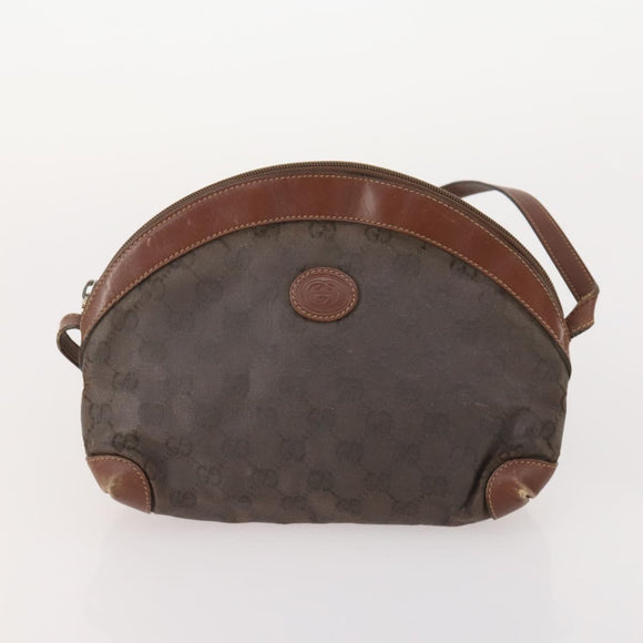 GUCCI GG Supreme Shoulder Bag PVC 3 Set Beige Brown Auth ti3903
