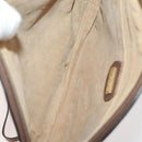 GUCCI GG Supreme Shoulder Bag PVC 3 Set Beige Brown Auth ti3903-7
