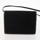 Salvatore Ferragamo Shoulder Bag Suede 2 Set Black Auth ti3904-11
