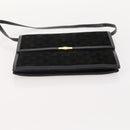 Salvatore Ferragamo Shoulder Bag Suede 2 Set Black Auth ti3904-15