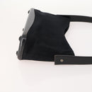 Salvatore Ferragamo Shoulder Bag Suede 2 Set Black Auth ti3904-4