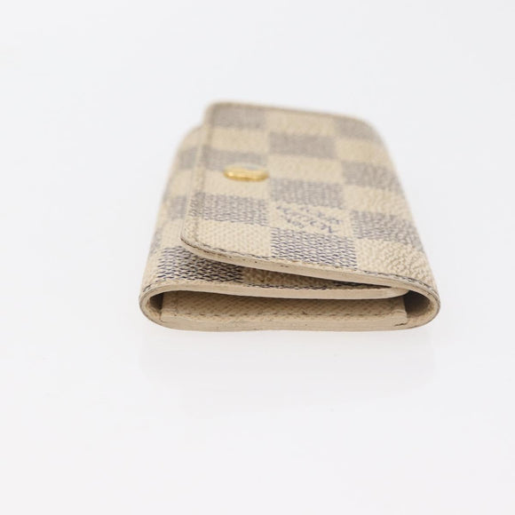 LOUIS VUITTON Monogram Epi Wallet 5 Set Red Damier Azur LV Auth ti3908