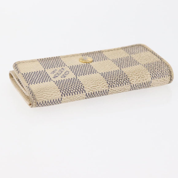 LOUIS VUITTON Monogram Epi Wallet 5 Set Red Damier Azur LV Auth ti3908