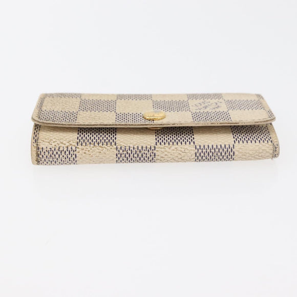 LOUIS VUITTON Monogram Epi Wallet 5 Set Red Damier Azur LV Auth ti3908