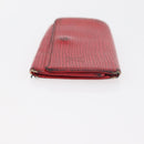 LOUIS VUITTON Monogram Epi Wallet 5 Set Red Damier Azur LV Auth ti3908-18