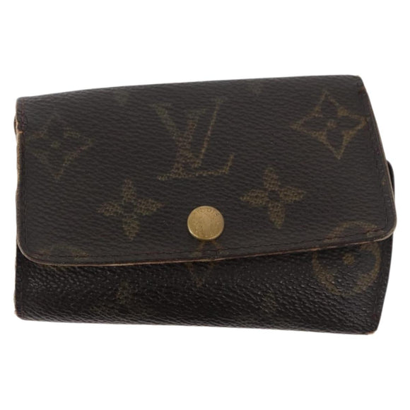 LOUIS VUITTON Monogram Epi Wallet 5 Set Red Damier Azur LV Auth ti3908