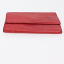 LOUIS VUITTON Monogram Epi Wallet 5 Set Red Damier Azur LV Auth ti3908-27