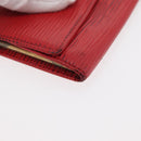 LOUIS VUITTON Monogram Epi Wallet 5 Set Red Damier Azur LV Auth ti3908-28