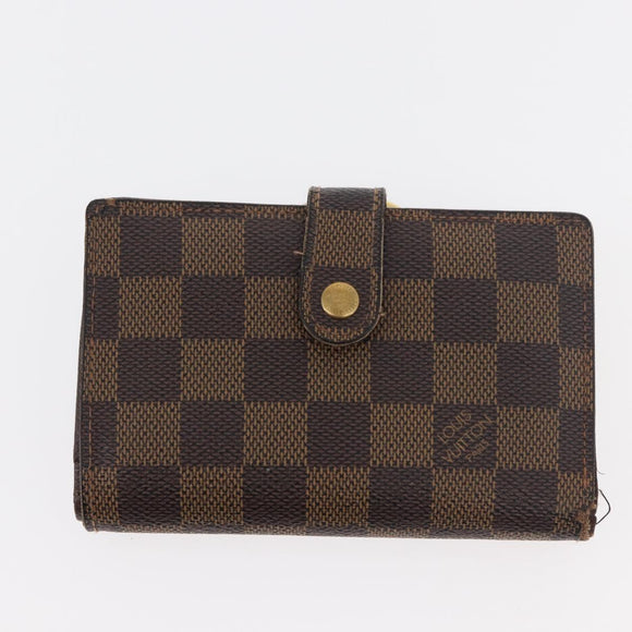 LOUIS VUITTON Monogram Epi Wallet 5 Set Red Damier Azur LV Auth ti3908