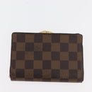 LOUIS VUITTON Monogram Epi Wallet 5 Set Red Damier Azur LV Auth ti3908-31