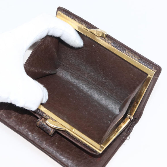 LOUIS VUITTON Monogram Epi Wallet 5 Set Red Damier Azur LV Auth ti3908