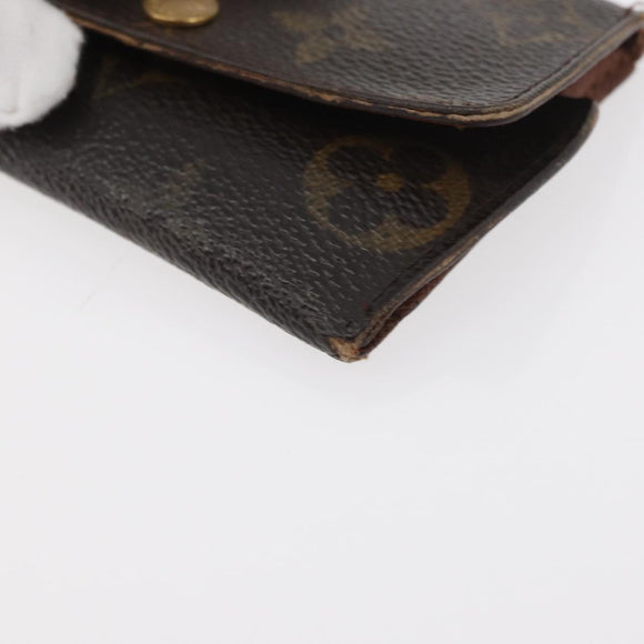 LOUIS VUITTON Monogram Epi Wallet 5 Set Red Damier Azur LV Auth ti3908