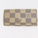 LOUIS VUITTON Monogram Epi Wallet 5 Set Red Damier Azur LV Auth ti3908-9