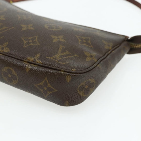 LOUIS VUITTON Monogram Pochette Accessoires Pouch M51980 LV Auth ti3911