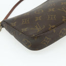 LOUIS VUITTON Monogram Pochette Accessoires Pouch M51980 LV Auth ti3911-15