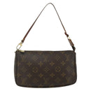 LOUIS VUITTON Monogram Pochette Accessoires Pouch M51980 LV Auth ti3911-13