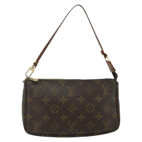 LOUIS VUITTON Monogram Pochette Accessoires Pouch M51980 LV Auth ti3911
