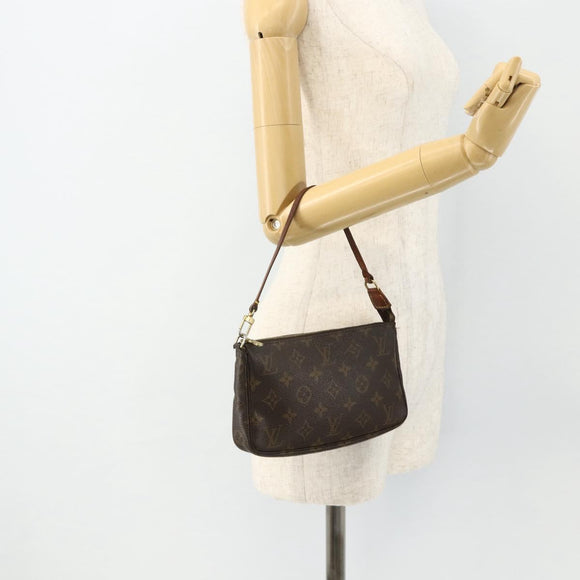 LOUIS VUITTON Monogram Pochette Accessoires Pouch M51980 LV Auth ti3911