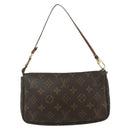 LOUIS VUITTON Monogram Pochette Accessoires Pouch M51980 LV Auth ti3911-2