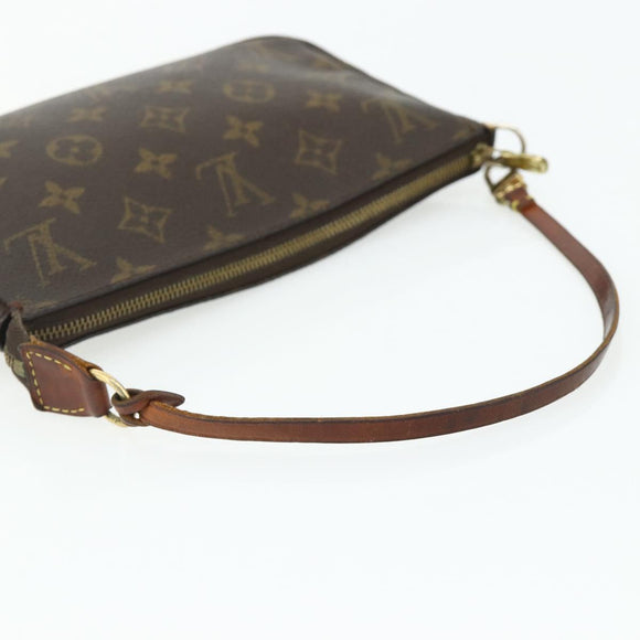 LOUIS VUITTON Monogram Pochette Accessoires Pouch M51980 LV Auth ti3911