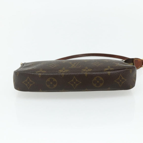 LOUIS VUITTON Monogram Pochette Accessoires Pouch M51980 LV Auth ti3911