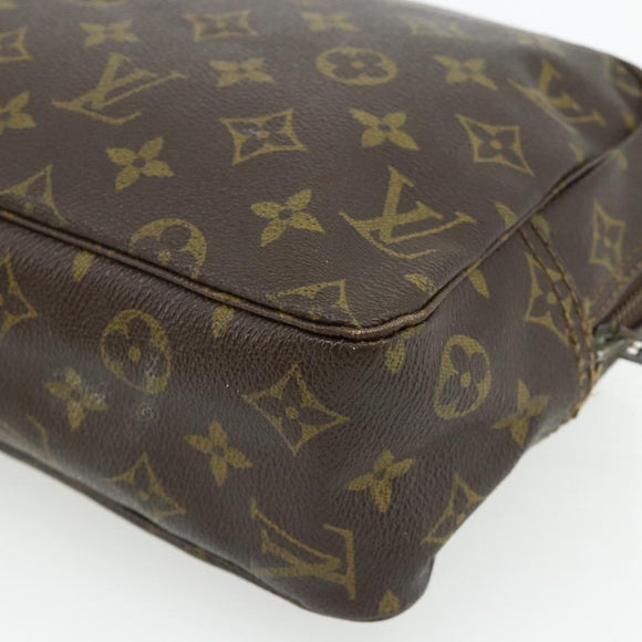 LOUIS VUITTON Monogram Trousse Toilette 28 Clutch Bag M47522 LV Auth ti3912