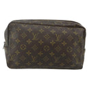 LOUIS VUITTON Monogram Trousse Toilette 28 Clutch Bag M47522 LV Auth ti3912-13