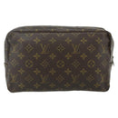 LOUIS VUITTON Monogram Trousse Toilette 28 Clutch Bag M47522 LV Auth ti3912-2