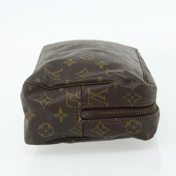 LOUIS VUITTON Monogram Trousse Toilette 28 Clutch Bag M47522 LV Auth ti3912