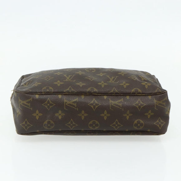 LOUIS VUITTON Monogram Trousse Toilette 28 Clutch Bag M47522 LV Auth ti3912