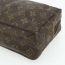 LOUIS VUITTON Monogram Trousse Toilette 28 Clutch Bag M47522 LV Auth ti3912-7
