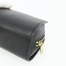LOUIS VUITTON Epi Dauphine PM Pouch Black M48442 LV Auth ti3913-15