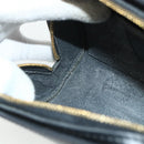 LOUIS VUITTON Epi Dauphine PM Pouch Black M48442 LV Auth ti3913-18