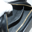 LOUIS VUITTON Epi Dauphine PM Pouch Black M48442 LV Auth ti3913-11