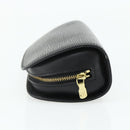 LOUIS VUITTON Epi Dauphine PM Pouch Black M48442 LV Auth ti3913-3