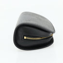 LOUIS VUITTON Epi Dauphine PM Pouch Black M48442 LV Auth ti3913-4
