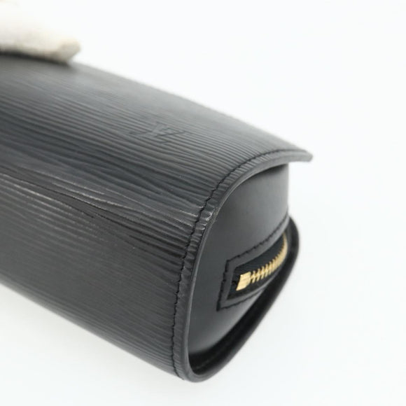 LOUIS VUITTON Epi Dauphine PM Pouch Black M48442 LV Auth ti3913