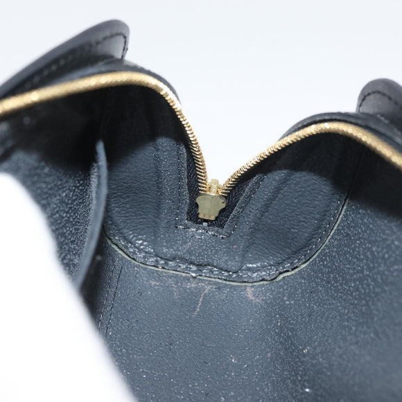 LOUIS VUITTON Epi Dauphine PM Pouch Black M48442 LV Auth ti3914