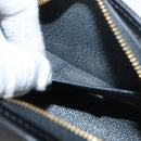 LOUIS VUITTON Epi Dauphine PM Pouch Black M48442 LV Auth ti3914-11