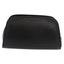 LOUIS VUITTON Epi Dauphine PM Pouch Black M48442 LV Auth ti3914-2