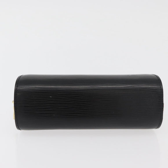 LOUIS VUITTON Epi Dauphine PM Pouch Black M48442 LV Auth ti3914