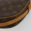 LOUIS VUITTON Monogram Jeune Fille MM Shoulder Bag M51226 LV Auth ti3916-16