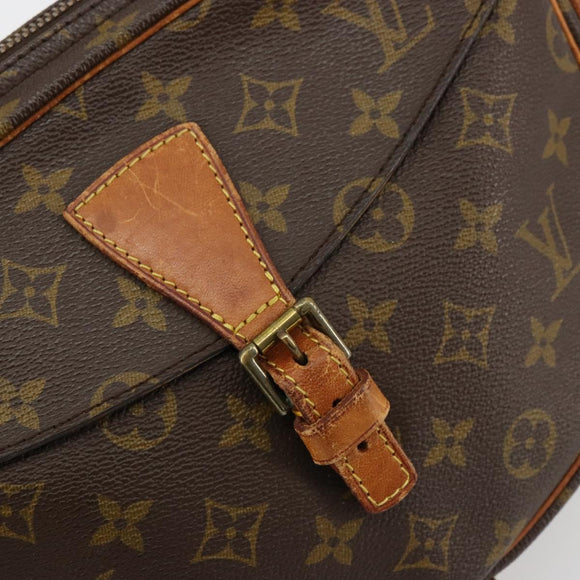 LOUIS VUITTON Monogram Jeune Fille MM Shoulder Bag M51226 LV Auth ti3916